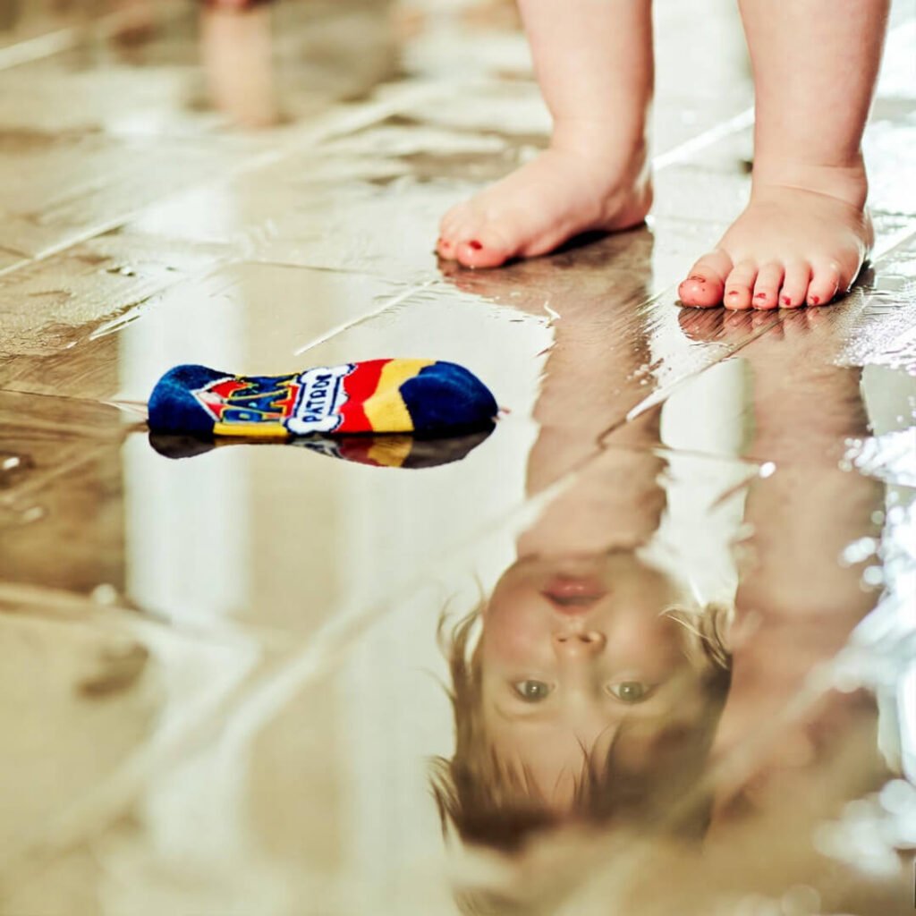 Coffee-stained phone mid-calculation.