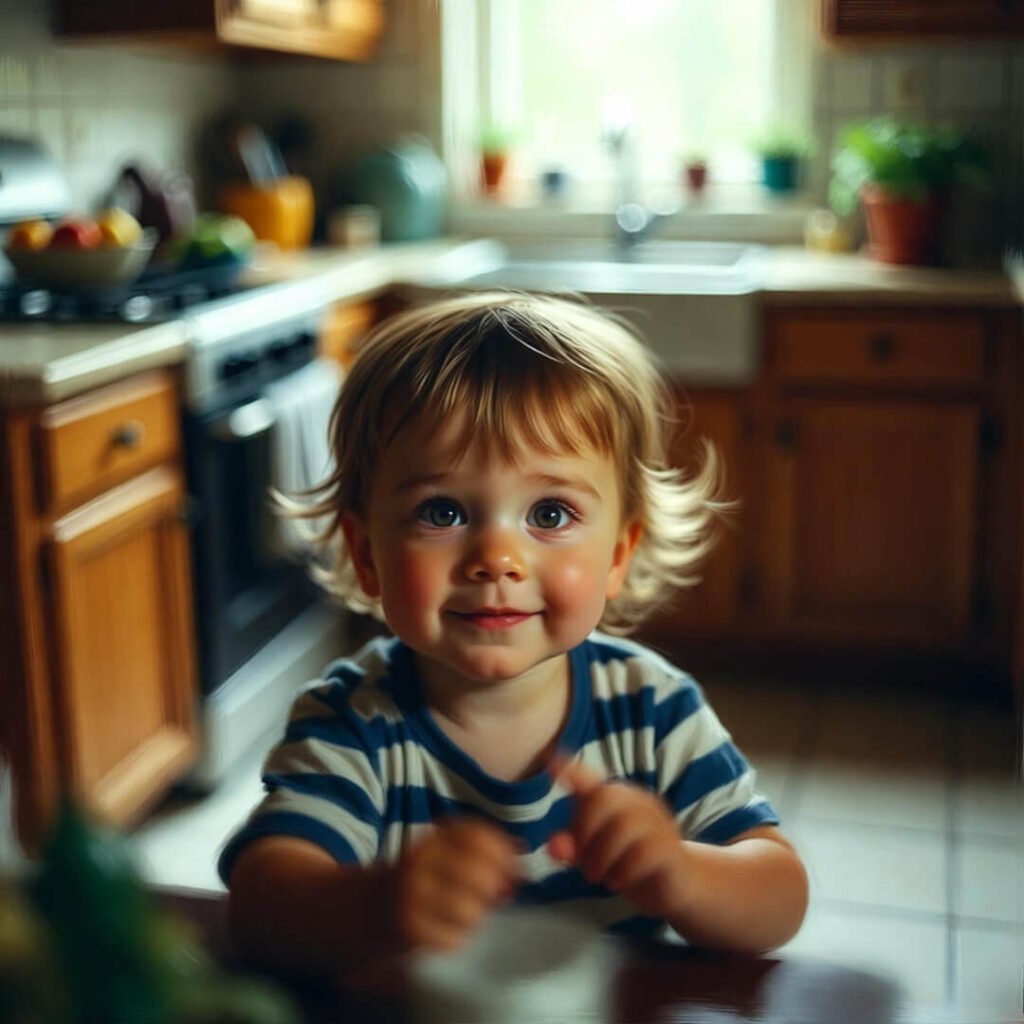 Steamy coffee steam hearts over foggy dawn skyline..